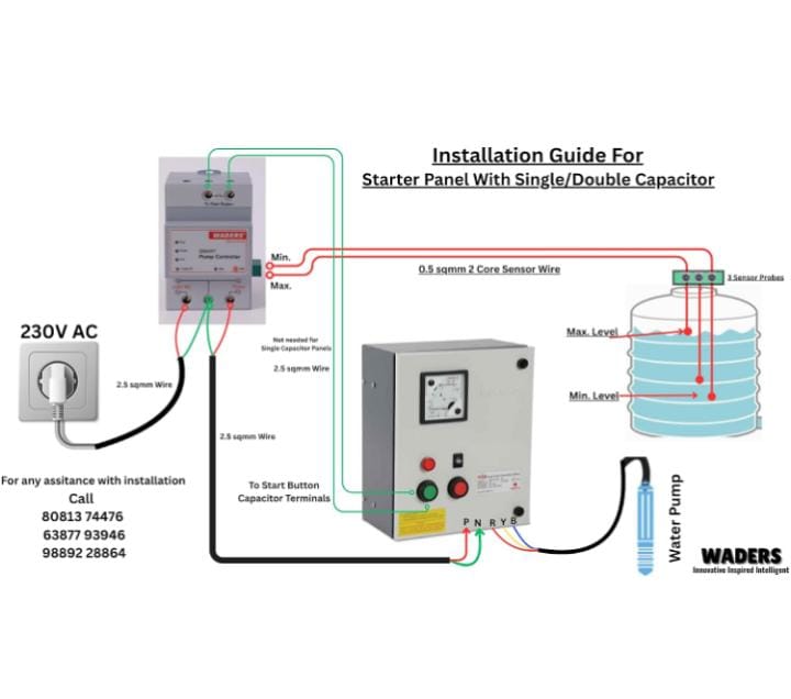 Automatic Submersible Pump Controller WLG110-ST